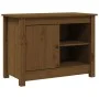 Solid pine wood TV cabinet honey brown 70x36.5x52 cm by vidaXL, TV Furniture - Ref: Foro24-814582, Price: 84,86 €, Discount: %
