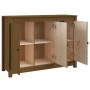 Solid pine wood sideboard in honey brown color, 100x35x74 cm by vidaXL, Sideboards - Ref: Foro24-814562, Price: 102,83 €, Dis...