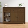 Honigbraunes Sideboard aus massiver Kiefer 100x35x74 cm von vidaXL, Sideboards - Ref: Foro24-814557, Preis: 194,58 €, Rabatt: %