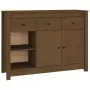 Honigbraunes Sideboard aus massiver Kiefer 100x35x74 cm von vidaXL, Sideboards - Ref: Foro24-814557, Preis: 191,46 €, Rabatt: %