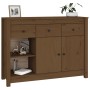 Honigbraunes Sideboard aus massiver Kiefer 100x35x74 cm von vidaXL, Sideboards - Ref: Foro24-814557, Preis: 194,58 €, Rabatt: %