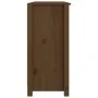 Solid pine wood sideboard in honey brown color, 100x35x74 cm by vidaXL, Sideboards - Ref: Foro24-814557, Price: 191,46 €, Dis...