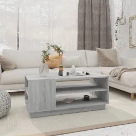 Sonoma gray engineered wood coffee table 102x55x43 cm by vidaXL, Coffee table - Ref: Foro24-813084, Price: 67,20 €, Discount: %