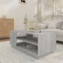 Sonoma gray engineered wood coffee table 102x55x43 cm by vidaXL, Coffee table - Ref: Foro24-813084, Price: 67,20 €, Discount: %