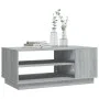 Mesa de centro madera de ingeniería gris Sonoma 102x55x43 cm de vidaXL, Mesas de centro - Ref: Foro24-813084, Precio: 67,19 €...