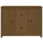 Honigbraunes Sideboard aus massivem Kiefernholz, 100 x 35 x 74 cm von vidaXL, Sideboards - Ref: Foro24-814567, Preis: 109,37 ...