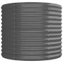 Steel powder-coated gray planter bed 296x80x68 cm by vidaXL, Pots and planters - Ref: Foro24-318959, Price: 102,43 €, Discoun...