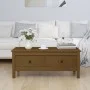 Solid pine honey brown coffee table 100x50x40 cm by vidaXL, Coffee table - Ref: Foro24-814607, Price: 106,42 €, Discount: %