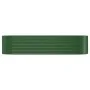 Green powder coated steel flower bed planter 322x100x68 cm by vidaXL, Pots and planters - Ref: Foro24-319068, Price: 120,44 €...