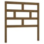 Honey brown solid pine wood bed headboard 96x4x100 cm by vidaXL, Headboards and footboards - Ref: Foro24-814177, Price: 39,98...