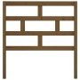 Honey brown solid pine wood bed headboard 96x4x100 cm by vidaXL, Headboards and footboards - Ref: Foro24-814177, Price: 39,98...