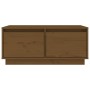 Massiver Couchtisch aus honigbraunem Kiefernholz, 80 x 50 x 35 cm von vidaXL, Couchtisch - Ref: Foro24-814442, Preis: 76,56 €...
