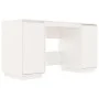 Schreibtisch aus massivem weißem Kiefernholz, 140 x 50 x 75 cm von vidaXL, Schreibtische - Ref: Foro24-814325, Preis: 158,91 ...