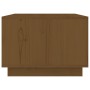 Massiver Couchtisch aus honigbraunem Kiefernholz, 80 x 50 x 35 cm von vidaXL, Couchtisch - Ref: Foro24-814442, Preis: 76,56 €...