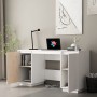 Schreibtisch aus massivem weißem Kiefernholz, 140 x 50 x 75 cm von vidaXL, Schreibtische - Ref: Foro24-814325, Preis: 160,95 ...
