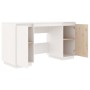 Schreibtisch aus massivem weißem Kiefernholz, 140 x 50 x 75 cm von vidaXL, Schreibtische - Ref: Foro24-814325, Preis: 160,95 ...