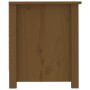 Schuhschrank Massivholz Kiefer honigbraun 110x38x45,5cm von vidaXL, Schuhregale und Schuhorganisatoren - Ref: Foro24-814597, ...