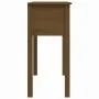 Honey brown solid pine wood console table 70x35x75 cm by vidaXL, Side tables - Ref: Foro24-814612, Price: 87,30 €, Discount: %