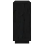 Solid black pine wood sideboard 70x34x80 cm by vidaXL, Sideboards - Ref: Foro24-814388, Price: 77,92 €, Discount: %