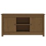 TV-Schrank aus massivem honigbraunem Kiefernholz, 103 x 36,5 x 52 cm von vidaXL, TV-Möbel - Ref: Foro24-814587, Preis: 79,10 ...
