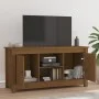 TV-Schrank aus massivem honigbraunem Kiefernholz, 103 x 36,5 x 52 cm von vidaXL, TV-Möbel - Ref: Foro24-814587, Preis: 78,32 ...