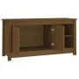 Mueble de TV madera maciza de pino marrón miel 103x36,5x52 cm de vidaXL, Muebles TV - Ref: Foro24-814592, Precio: 98,84 €, De...