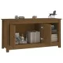 Mueble de TV madera maciza de pino marrón miel 103x36,5x52 cm de vidaXL, Muebles TV - Ref: Foro24-814592, Precio: 98,84 €, De...