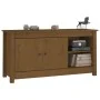 Mueble de TV madera maciza de pino marrón miel 103x36,5x52 cm de vidaXL, Muebles TV - Ref: Foro24-814592, Precio: 98,84 €, De...