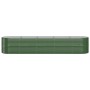Green powder coated steel flower bed planter 368x80x68 cm by vidaXL, Pots and planters - Ref: Foro24-318963, Price: 114,31 €,...