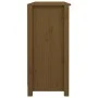 Aparador de madera maciza de pino marrón miel 100x35x74,5 cm de vidaXL, Aparadores - Ref: Foro24-814552, Precio: 109,37 €, De...