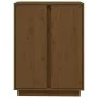 Honigbraunes Sideboard aus massivem Kiefernholz 60x35x80 cm von vidaXL, Sideboards - Ref: Foro24-814492, Preis: 69,87 €, Raba...