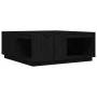 Couchtisch aus massivem schwarzem Kiefernholz, 100 x 101 x 40,5 cm von vidaXL, Couchtisch - Ref: Foro24-814523, Preis: 205,64...