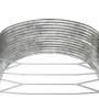 Steel flower bed powder coated silver 447x140x68 cm by vidaXL, Pots and planters - Ref: Foro24-319112, Price: 212,89 €, Disco...