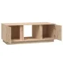 Mesa de centro de madera maciza de pino 110x50x40 cm de vidaXL, Mesas de centro - Ref: Foro24-814424, Precio: 75,44 €, Descue...