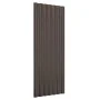 Dachpaneele 12 Einheiten braun beschichteter Stahl 100x36 cm von vidaXL, Dachziegel und Dachziegel - Ref: Foro24-319144, Prei...