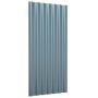 Roof panels 36 units gray coated steel 80x36 cm by vidaXL, Roof tiles and roof tiles - Ref: Foro24-319139, Price: 112,23 €, D...