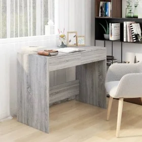 Sonoma grau Holzwerkstoff Schreibtisch 101x50x76,5 cm von vidaXL, Schreibtische - Ref: Foro24-812997, Preis: 82,66 €, Rabatt: %