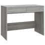 Escritorio de madera de ingeniería gris Sonoma 101x50x76,5 cm de vidaXL, Escritorios - Ref: Foro24-812997, Precio: 88,31 €, D...