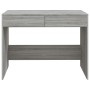 Escritorio de madera de ingeniería gris Sonoma 101x50x76,5 cm de vidaXL, Escritorios - Ref: Foro24-812997, Precio: 88,31 €, D...
