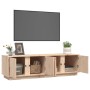 TV-Ständer aus massivem Kiefernholz 140x40x40 cm von vidaXL, TV-Möbel - Ref: Foro24-814459, Preis: 128,73 €, Rabatt: %