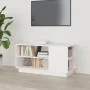 TV-Schrank aus massivem weißem Kiefernholz 80x35x40,5 cm von vidaXL, TV-Möbel - Ref: Foro24-814405, Preis: 54,17 €, Rabatt: %
