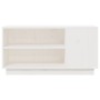 TV-Schrank aus massivem weißem Kiefernholz 80x35x40,5 cm von vidaXL, TV-Möbel - Ref: Foro24-814405, Preis: 54,49 €, Rabatt: %