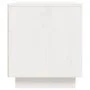 TV-Schrank aus massivem weißem Kiefernholz 80x35x40,5 cm von vidaXL, TV-Möbel - Ref: Foro24-814405, Preis: 54,17 €, Rabatt: %