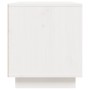 TV-Schrank aus massivem weißem Kiefernholz 80x35x40,5 cm von vidaXL, TV-Möbel - Ref: Foro24-814405, Preis: 54,49 €, Rabatt: %