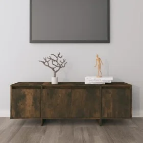 TV-Schrank aus geräuchertem Eichensperrholz, 120 x 30 x 40,5 cm von vidaXL, TV-Möbel - Ref: Foro24-813050, Preis: 74,89 €, Ra...