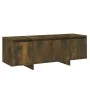 TV-Schrank aus geräuchertem Eichensperrholz, 120 x 30 x 40,5 cm von vidaXL, TV-Möbel - Ref: Foro24-813050, Preis: 74,89 €, Ra...