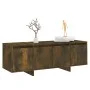 TV-Schrank aus geräuchertem Eichensperrholz, 120 x 30 x 40,5 cm von vidaXL, TV-Möbel - Ref: Foro24-813050, Preis: 74,89 €, Ra...