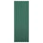 Roof panels 12 units coated green steel 100x36 cm by vidaXL, Roof tiles and roof tiles - Ref: Foro24-319142, Price: 88,00 €, ...