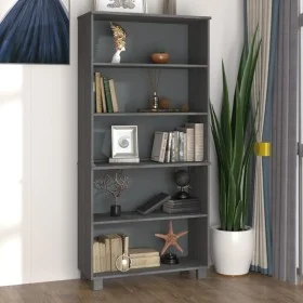 HAMAR sideboard dark gray solid pine wood by vidaXL, Sideboards - Ref: Foro24-3100940, Price: 133,46 €, Discount: %