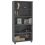 HAMAR Sideboard dunkelgraues massives Kiefernholz von vidaXL, Sideboards - Ref: Foro24-3100940, Preis: 135,12 €, Rabatt: %
